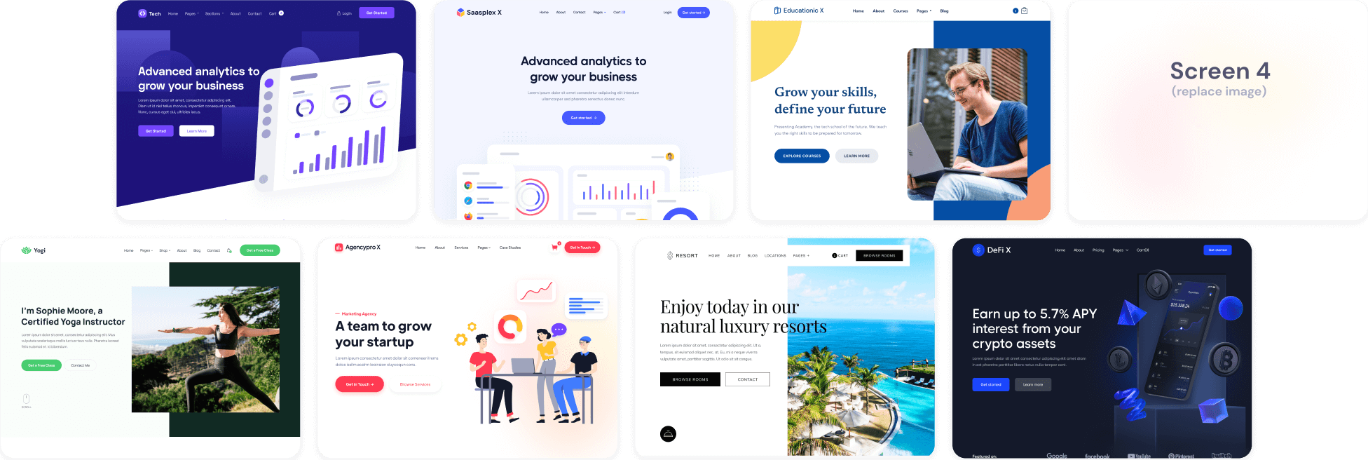 More Webflow Templates - Quantum | Webflow Template
